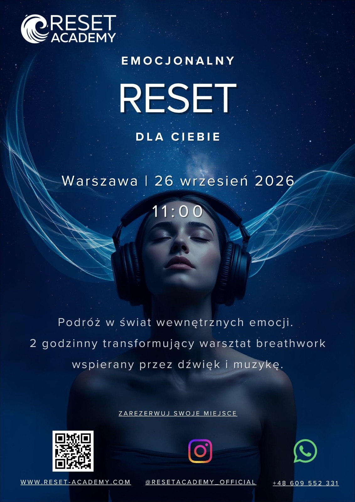 Emocjonalny Reset. Dla Ciebie. 26 Września Warszawa 11:00: imagen 1